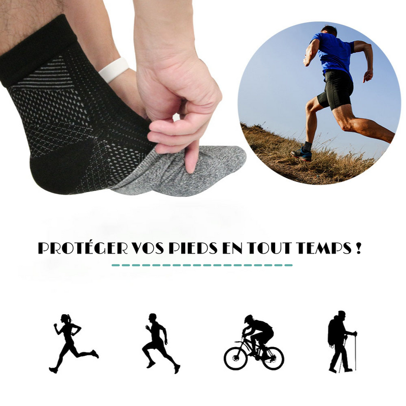 NevoSocks - Chaussettes de compression anti-fatigue